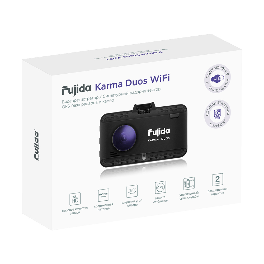 Fujida Karma Duos WiFi  1CH - купить комбо устройство по низкой цене от производителя.. Фото N11